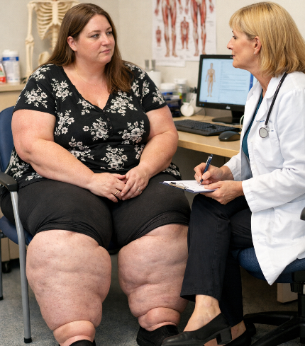 Lægekonsultation ved lipødem behandling. Lipødem foreningen